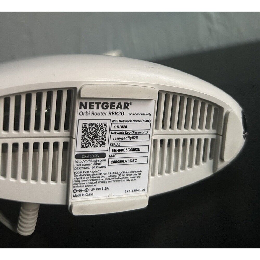 NETGEAR Orbi Whole Home Mesh-Ready WiFi Router RBR20 - Picture 6 of 7